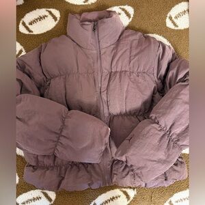 Jordan Purple Puffer Jacket